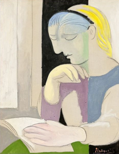 PABLO PICASSO- LA LECTURE (1932)